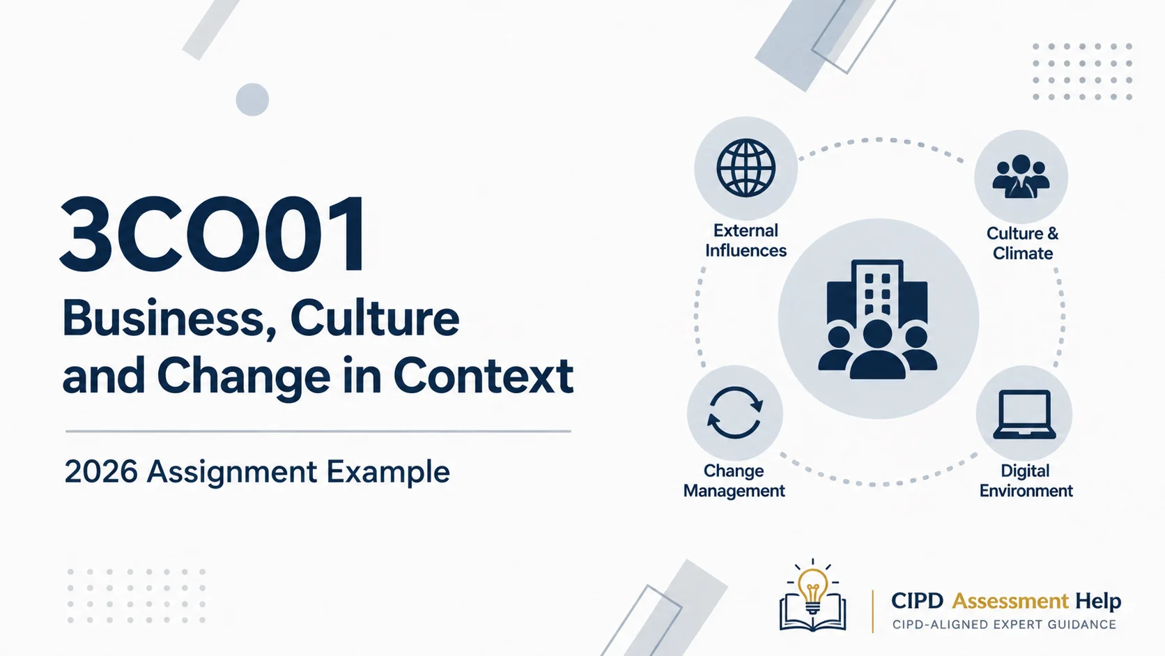 3CO01 Business, culture and change in context - assignment example